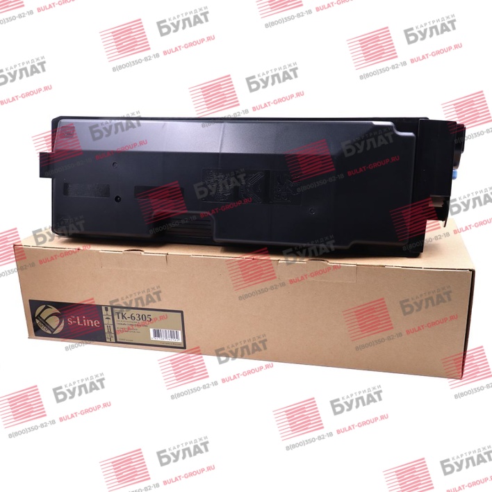 Тонер-картридж БУЛАТ s-Line TK-6305 для Kyocera TASKalfa 3500i (Чёрный, 35000 стр.)