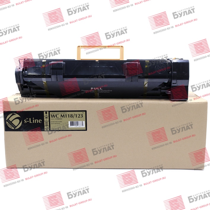 Драм-картридж БУЛАТ s-Line 013R00589 для Xerox WC M118, WC 123 (Чёрный, 60000 стр), ref.