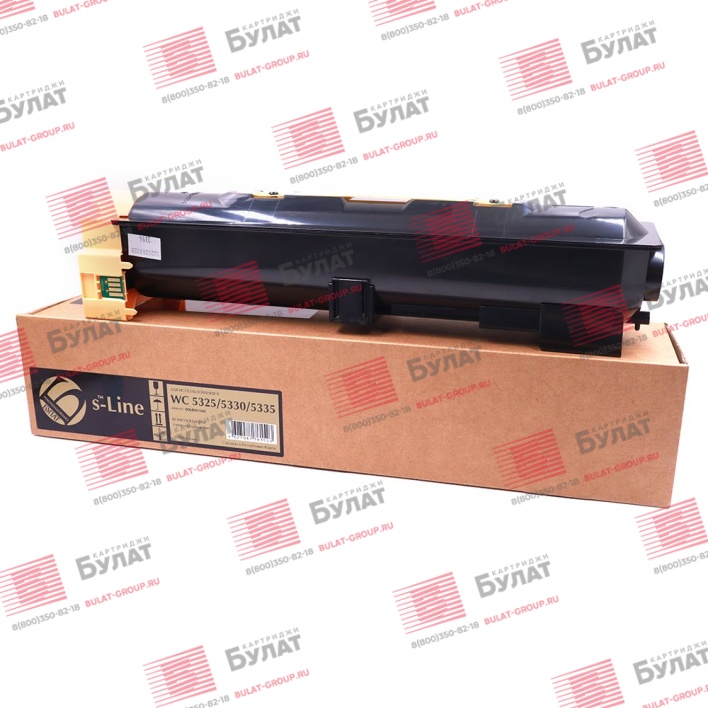 Тонер-картридж БУЛАТ s-Line 006R01160 для Xerox WC 5325 (Чёрный, 30000 стр.)
