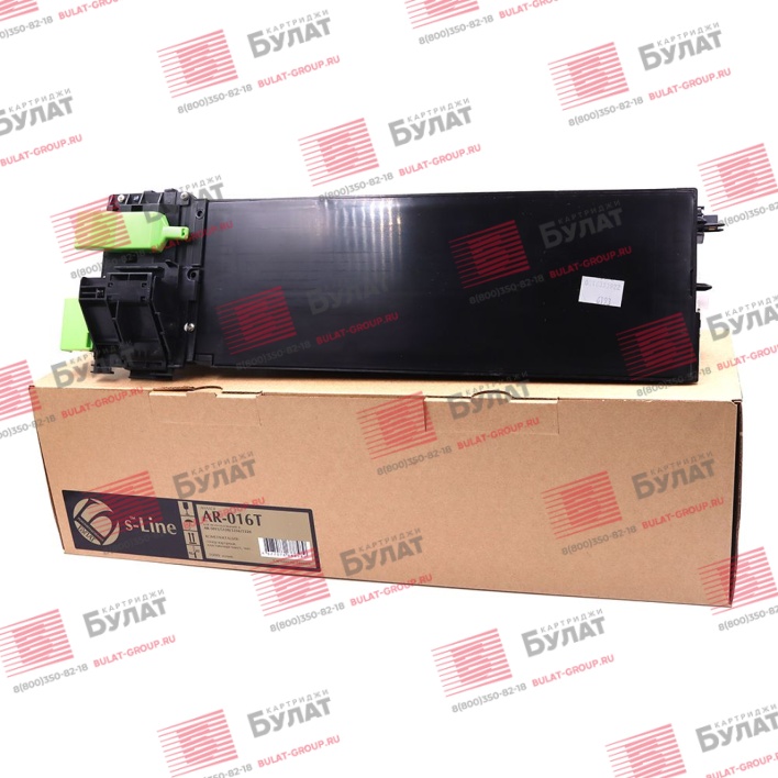 Тонер-картридж БУЛАТ s-Line AR-016T для Sharp AR-5015, AR-5316 (Чёрный, 16000 стр.)