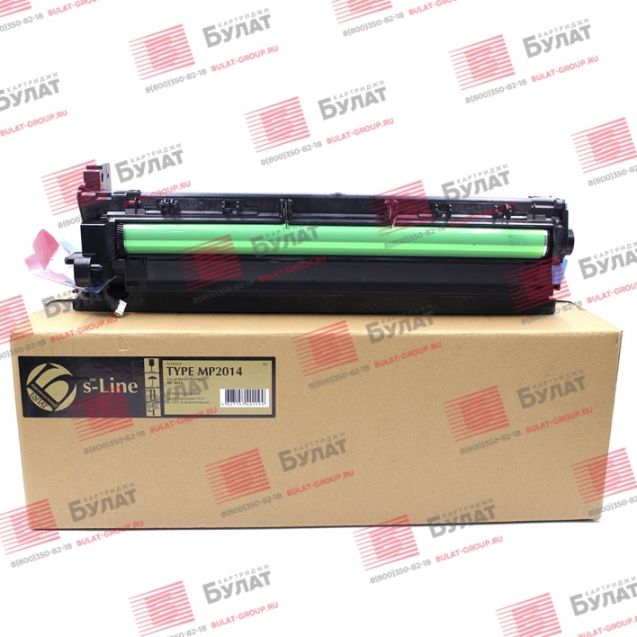 Драм-картридж БУЛАТ s-Line MP2014 PCU (B039-9510) для Ricoh Aficio MP 2014 (Чёрный, 50000 стр.), в сборе с барабаном и девелопером, ref.