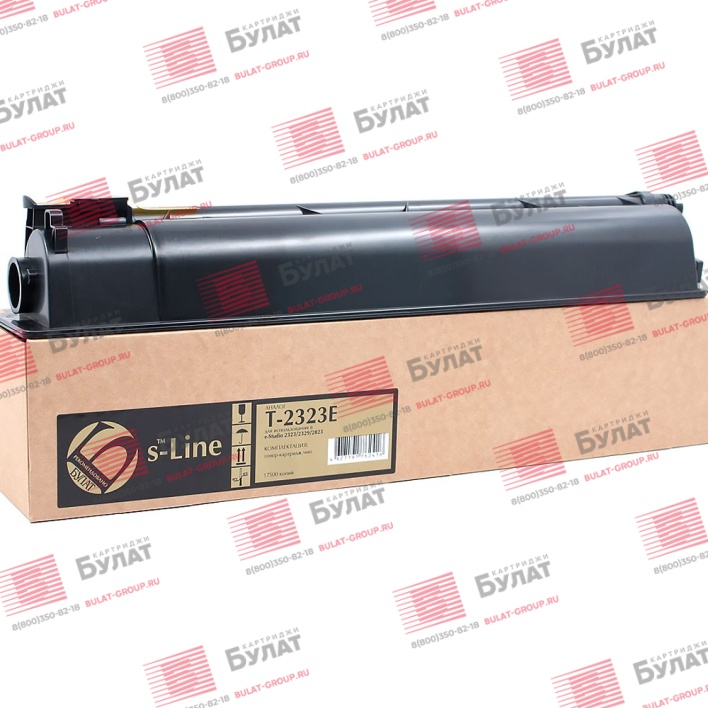 Тонер-картридж БУЛАТ s-Line T-2323E для Toshiba e-Studio 2323 (Чёрный, 17500 стр.)