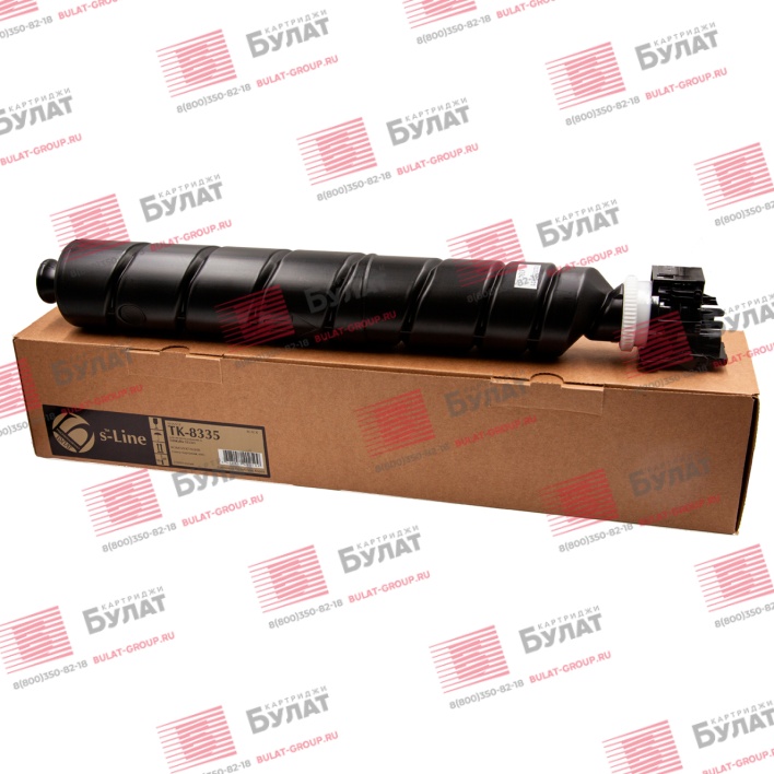 Тонер-картридж БУЛАТ s-Line TK-8335K для Kyocera TASKalfa 3252ci (Чёрный, 25000 стр.)