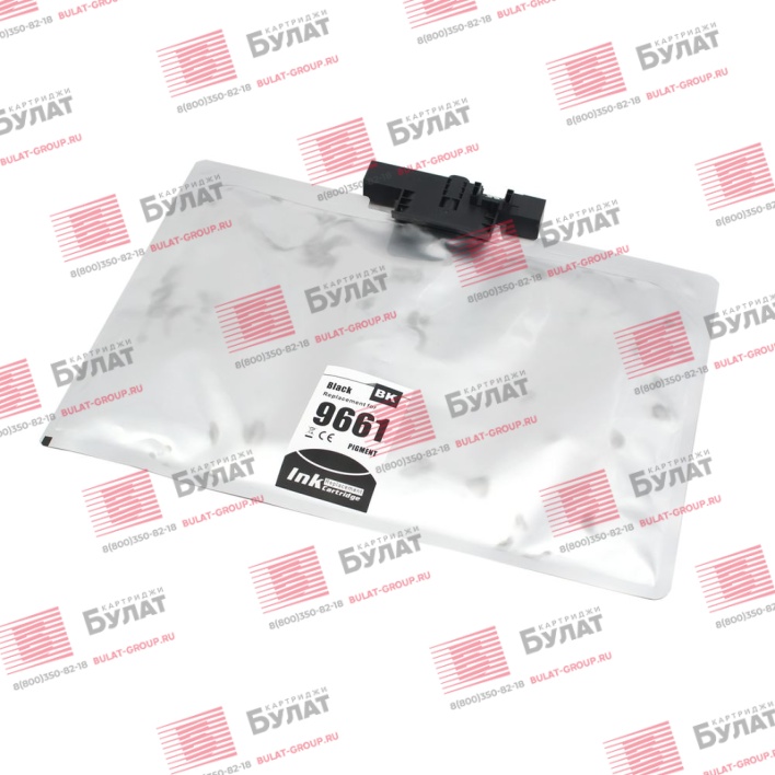 Струйный картридж БУЛАТ T9661, C13T966140 XXL для Epson WorkForce Pro WF-M5299, Чёрный (40000 стр.)